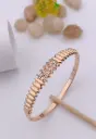 Rose Gold Crystal Bangle