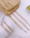 Geometric Elegance Anti-Tarnish Gold Bracelet(5 Designs)