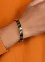 Men’s Black & Gold Bracelet