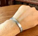 Men’s Anti-Tarnish Greek Key Silver Bracelet