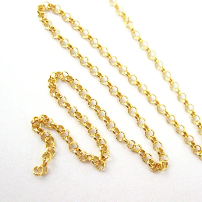 Gold-Plated(Artificial) Cable Chain
