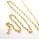 Gold-Plated(Artificial) Cable Chain